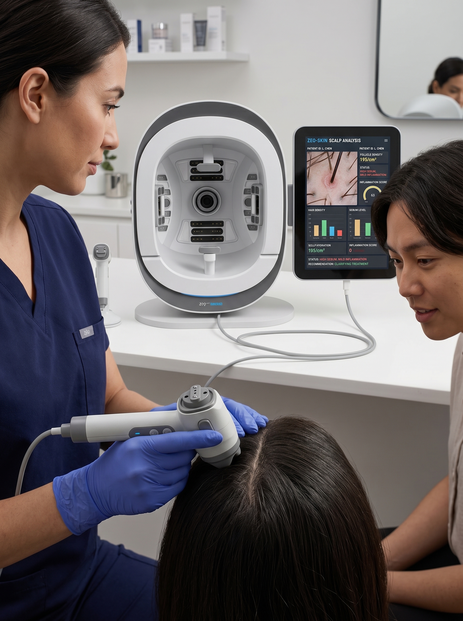 Professional skin analysis